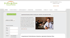 Desktop Screenshot of floridabusinessvaluations.com
